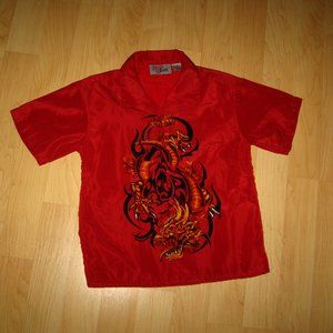 🐲 Xtreme Limit Boy's Dragon Shirt Size 4/5